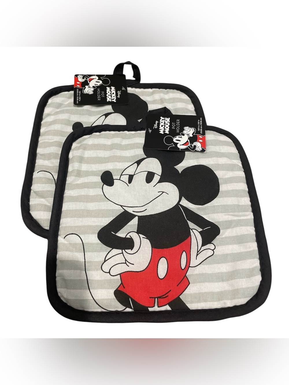 Disney Mickey Mouse Mini Oven Mitt & 2 Potholder Set - 2pk Magnetic Bag Clips - Picture 3 of 5